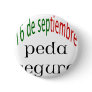 16 De Septiembre Peda Segura Pin