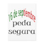 16 De Septiembre Peda Segura Postcards