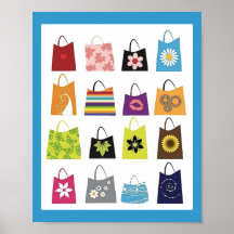 16 Free Vector Shopping Bags Posters