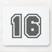 16 MOUSE PADS
