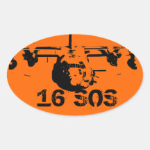 16 SOS Sticker