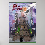 16 the tower print