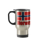 16oz Stainless Steel Travel Mug Norway\Flag