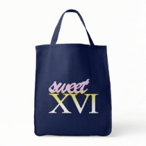 16th Birthday Canvas Bags