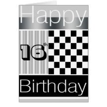 16th Birthday Greeting Cards