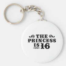 16th Birthday Keychains