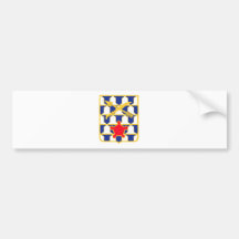 16th Infantry Regiment Insignia Bumper Sticker