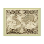 1708 Jean Baptiste Nolin World Map