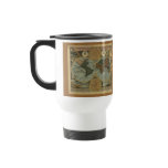 1716 Homann Olde Worlde Map Travel Mug