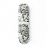 1720 Africa Vetus Map skateboards
