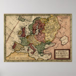 1721 Map of Europe