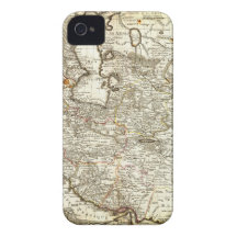 1724 De LIsle Map of Persia Iran Iraq Afghanis Case-Mate iPhone 4 Case