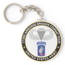 173rd Airborne Division Keychains