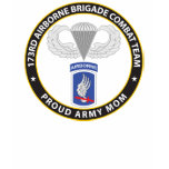 173rd Airborne Mom T Shirts