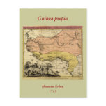1743 West Africa Map
