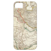 1753 Vaugondy Map of Persia Arabia and Turkey G iPhone 5 Cases