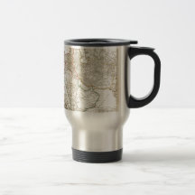 1753 Vaugondy Map of Persia Arabia and Turkey G Coffee Mug
