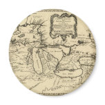 1755 Great Lakes and New France / Canada Map