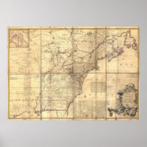 1757 - Thirteen Colonies Posters