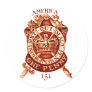 1765 American Tax Stamp Sticker