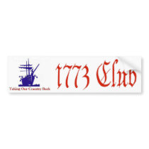 1773 Club Bumper Sticker