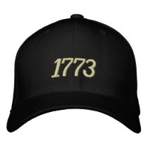 1773 EMBROIDERED BASEBALL CAP