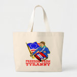 1776 Freedom From Tyranny Canvas Bag