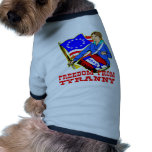 1776 Revolutionary War Freedom From Tyranny pet clothing