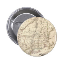 1777 Map of New England Buttons