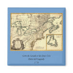 1778 Map of Canada and the United States