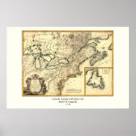 1778 Map of Canada and the United States