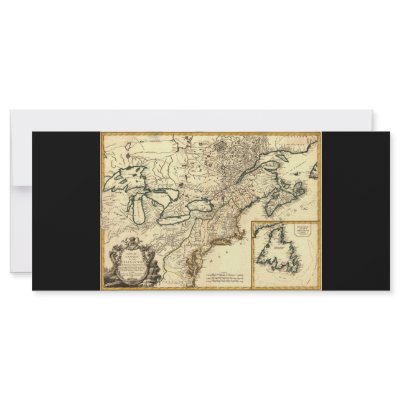 1778 Map of Canada and the United States by ZephyrusBooks