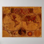 1780 Old World Map Art Posters