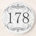 178 Area Code Beverage Coasters