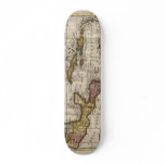 1790 Map of The West Indies by Dilly and Robinson skateboards