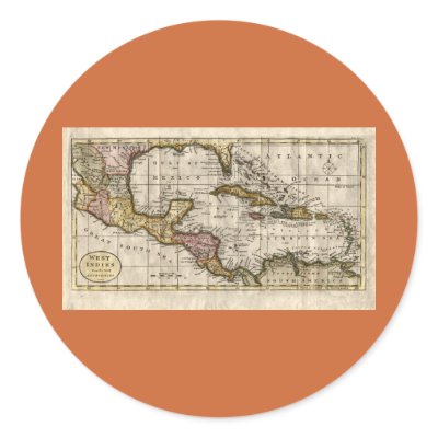 1790 Map of The West Indies by Dilly and Robinson by ZephyrusBooks