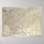 1792 Map of Russian Empire Print