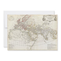 1794 Anville Map of the Ancient World Personalized Announcements
