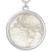1794 Anville Map of the Ancient World Pendant