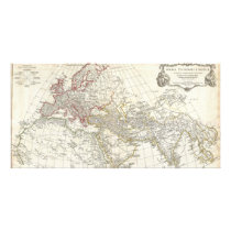 1794 Anville Map of the Ancient World Personalized Photo Card