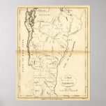 1794 Map of Vermont Poster