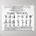 1799 American Recruiting Broadside posters