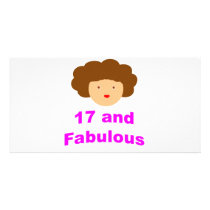 17 and Fabulous! Photo Cards