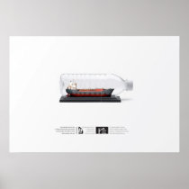 17 Million Barrels - Think Outside the Bottle Poster