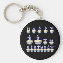 17 Years Old Key Chains