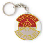 17th Air Cavalry 1st Squadron Airborne Patch Key Chains