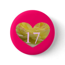 17th Birthday Pinback Button