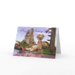 17th Birthday Darling Daughter, Elf fantasy lake cards