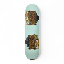 17th century amber casket, Malbork, Poland Skateboard Deck