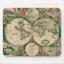 17th Century World Map
